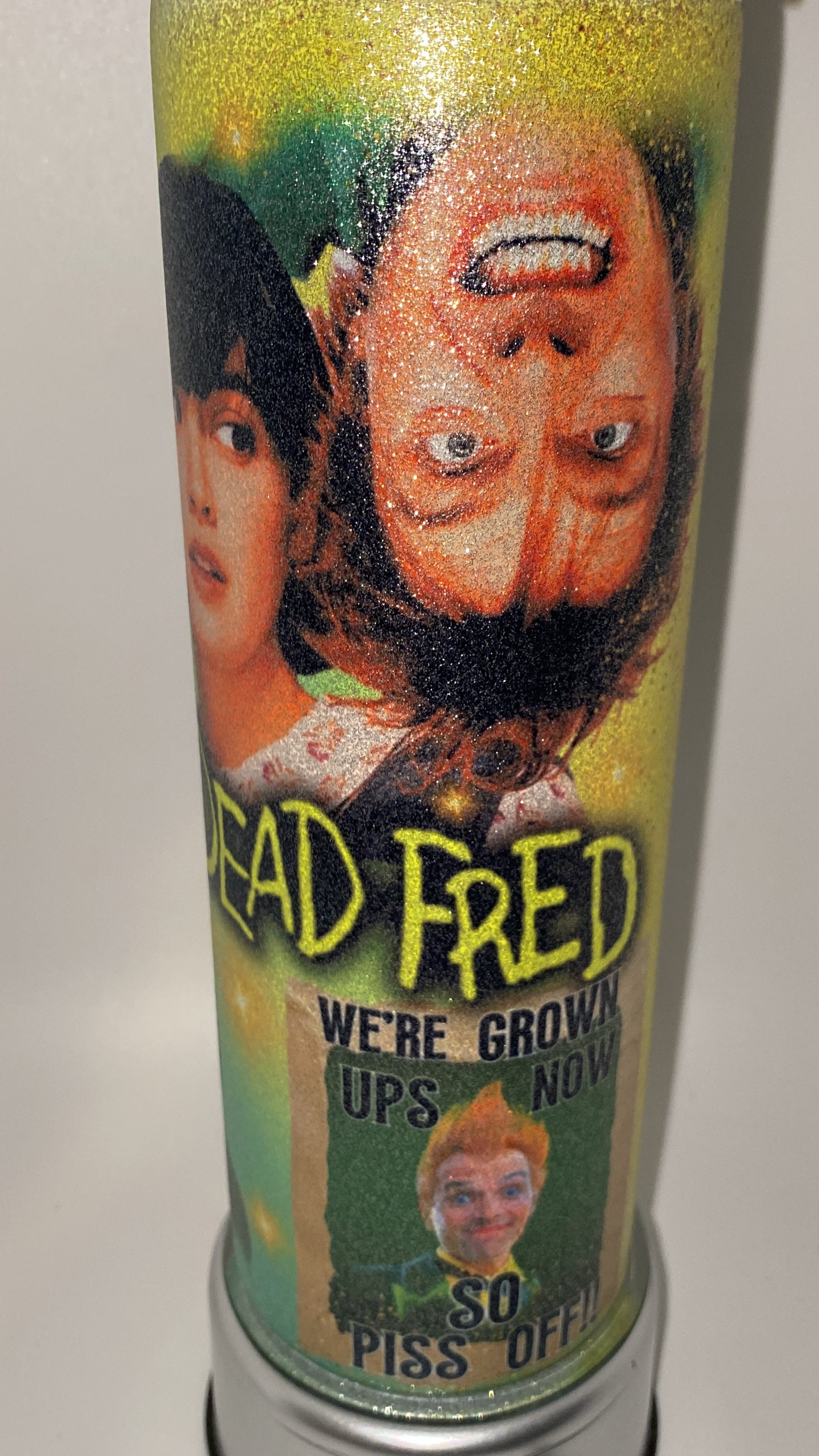 Drop Dead Fred 80s Nostalgic movie 20 oz Drinking Tumbler gift Hot and Cold Double Insulated Drinking Cup