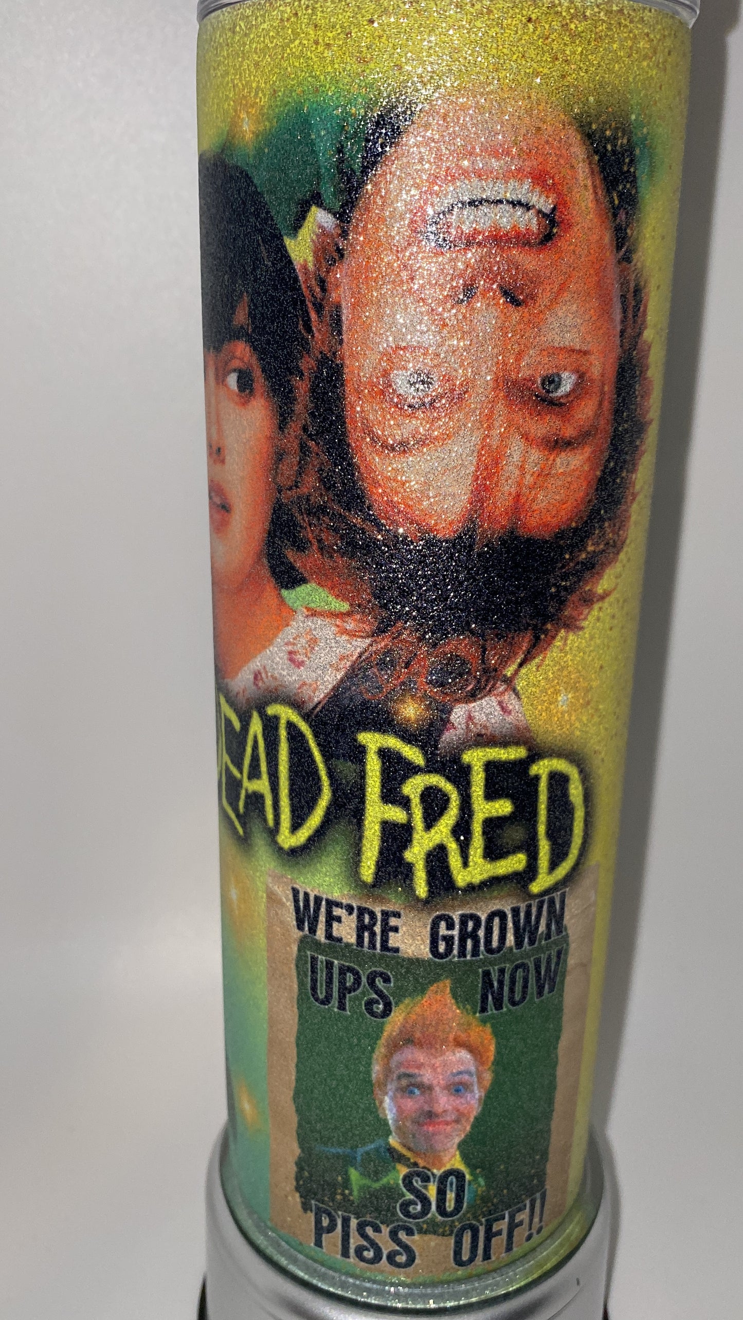 Drop Dead Fred 80s Nostalgic movie 20 oz Drinking Tumbler gift Hot and Cold Double Insulated Drinking Cup