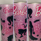 Barbie Girl SHIMMER Retro Inspired Tumbler Glitter Hot and Cold Drink Cup