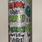 Grinch Christmas GLITTER Tumbler 20 oz Hot and Cold Drinking Cup Gift