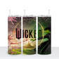 Wicked Movie HOLOGRAPHIC inspired tumbler hot & cold water bottle