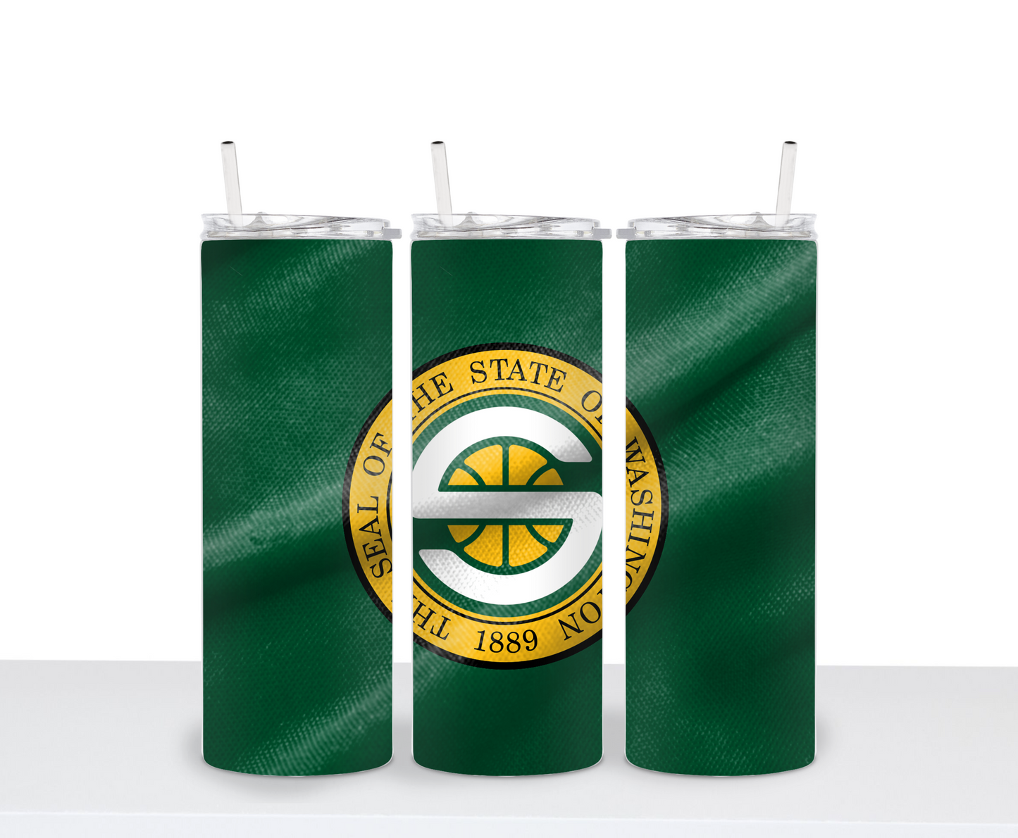 Seattle SuperSonics Tumbler Retro Inspired SuperSonics Drinking Cup