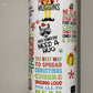 Christmas Elf Tumbler Bottle Perfect for Hot and Cold Drinks Double Insulated