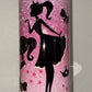 Pink Girl Retro Inspired GLOSSY Tumbler Hot and Cold Drink Cup