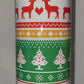 Retro Christmas Sweater Holiday Deer Party Tumbler 20 oz Hot and Cold Drinks Double Insulated