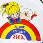 Rainbow Brite Button Pin Back Retro Inspired Pins Made in the 80s Vintage