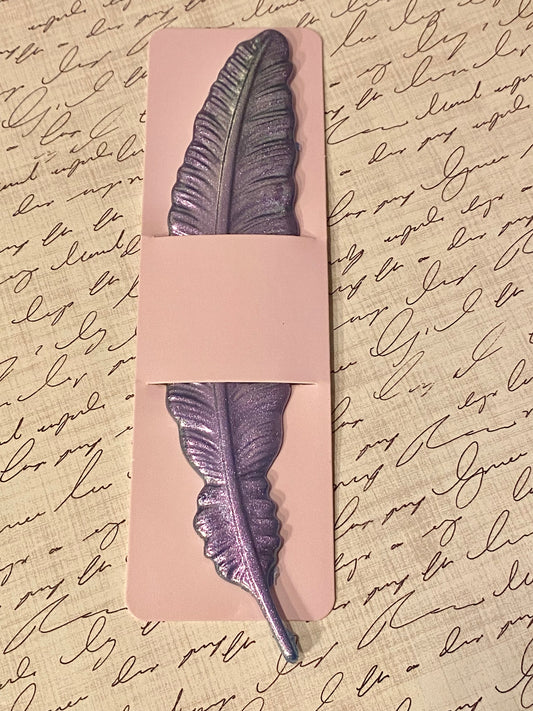 Feather Resin Bookmark