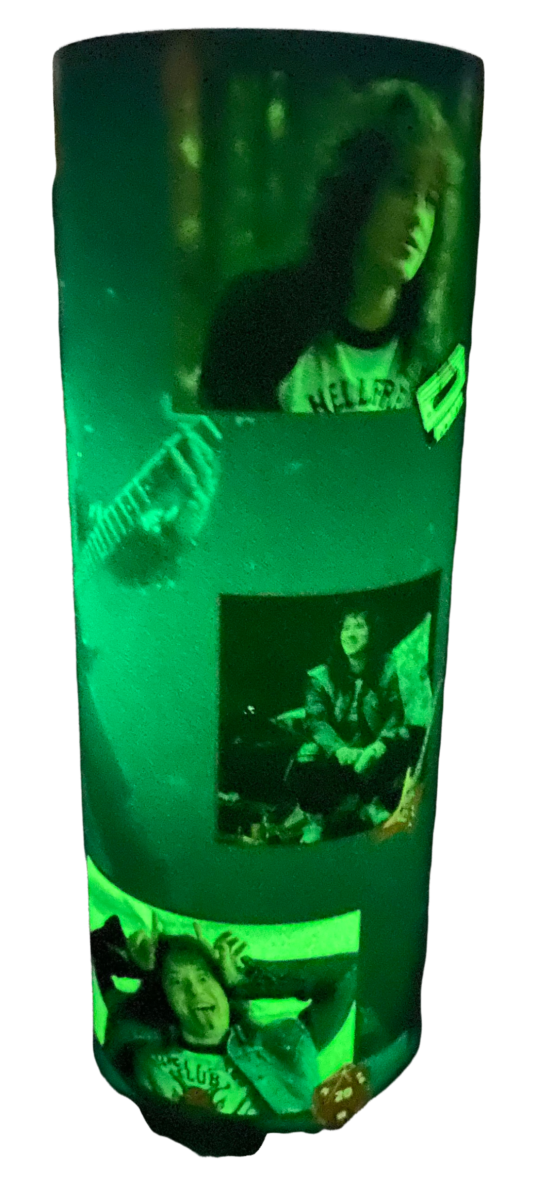 Eddie Munson Tumbler GLOW in the DARK Stranger Things Cup for HOT and COLD Drinks