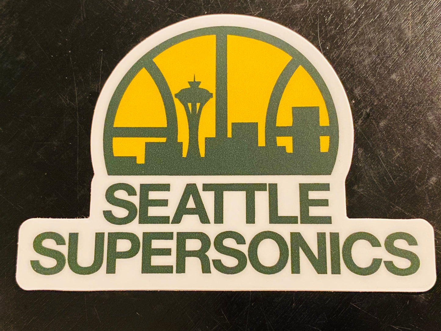 Seattle Super Sonics Stickers SuperSonics NBA Retro Decal