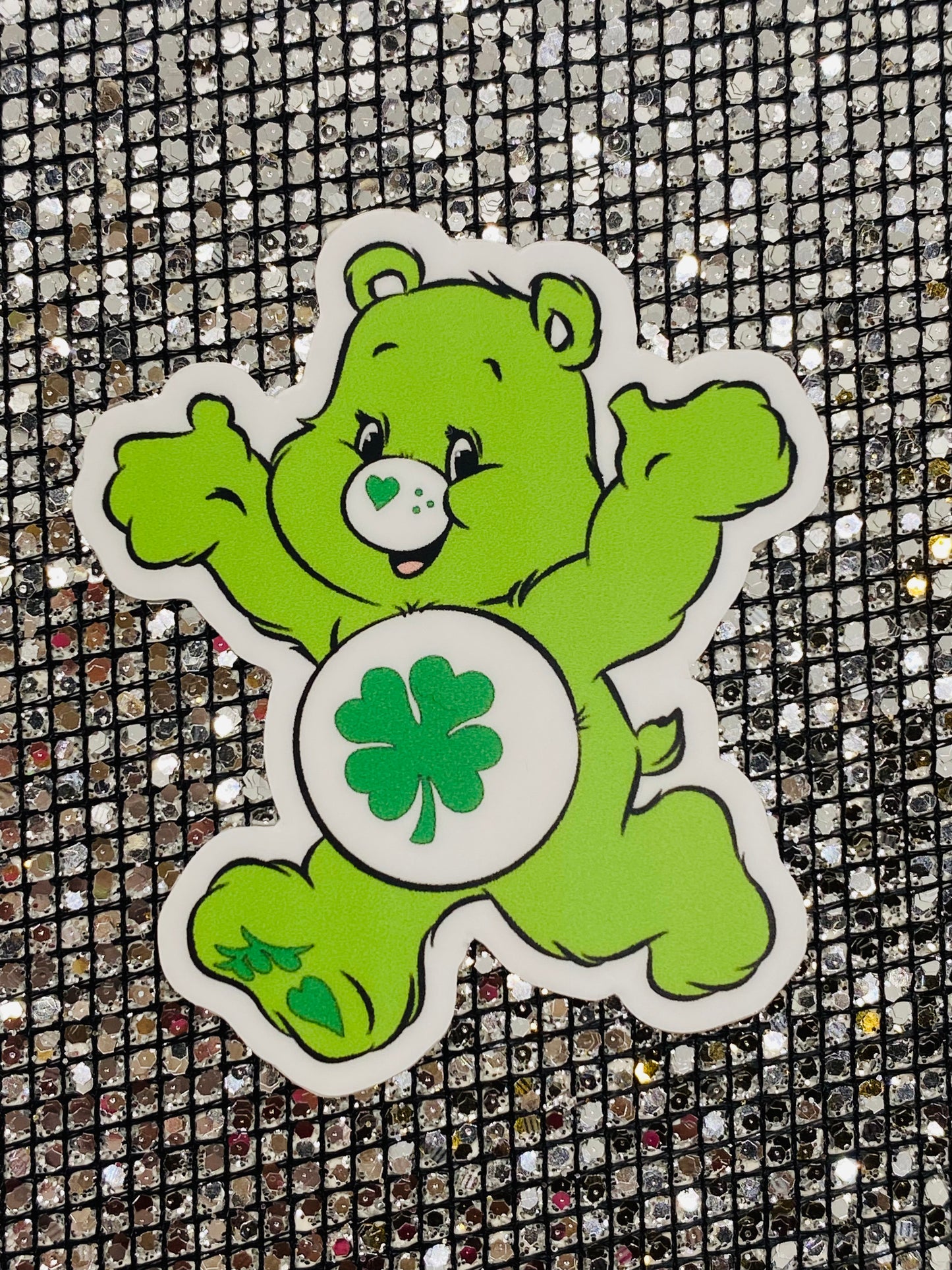 Cheer Bear 80s Care Bear Sticker – Dainty Daisy Press