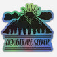 Adventure Seeker Sticker Mountain lover Holographic Decal