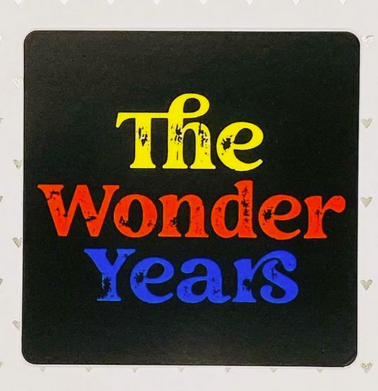 The Wonder Years Sticker 80s Kid Vintage Retro Decal